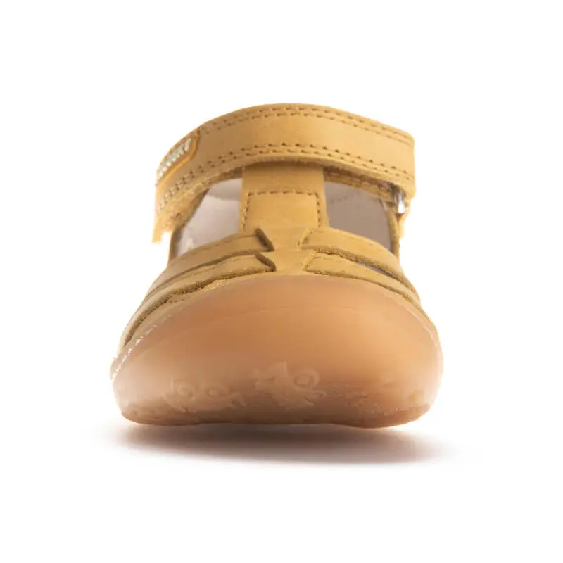 Sandalias De Marcha Deportiva De Piel De Bebés PABLOSKY En Amarillo - Imagen 3