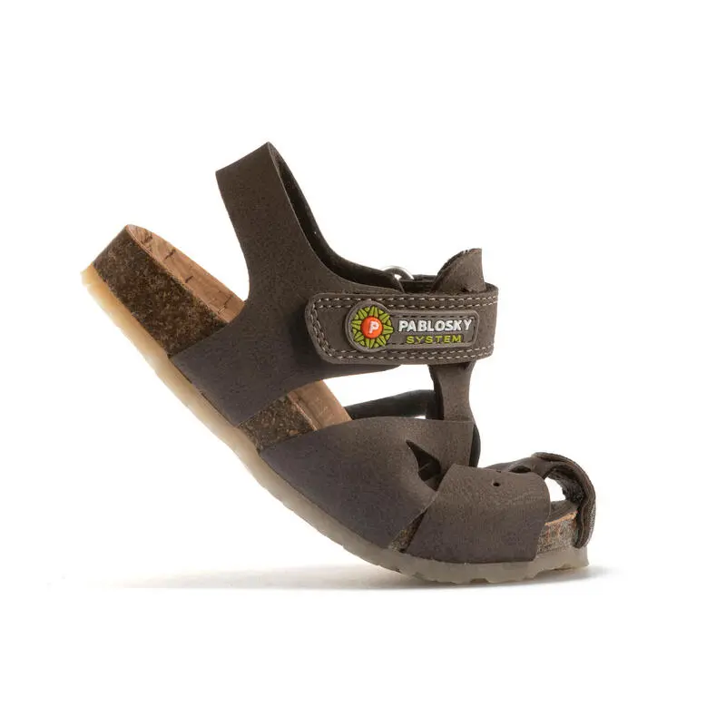 Sandalias De Marcha Deportiva Materia Sintética De Niño PABLOSKY En Marrón - Imagen 5