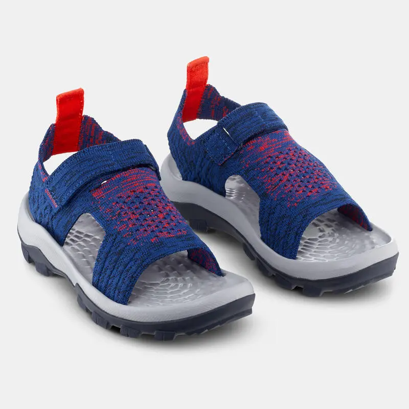 Sandalias De Montaña Y Trekking Niños Quechua MH120 Azul - Imagen 2