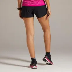 Short Pantalón Corto Running Mujer Kiprun Light Negro