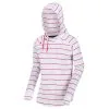 Regatta Sudadera Merindah Para Mujer Rosa Virtual, Blanco De Rayas