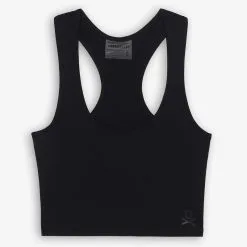 Sujetador Top Deportivo Sujeción Alta Mujer SCALPERS ADN W TOP Negro