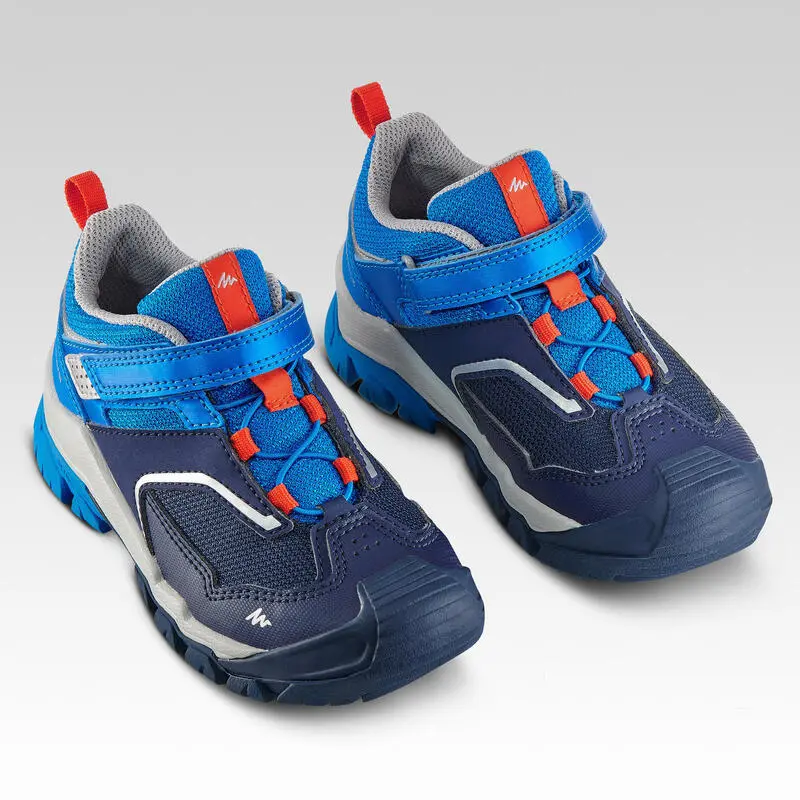 Zapatillas De Montaña Y Trekking Niños 28 A 34 Quechua Crossrock Velcro - Imagen 4