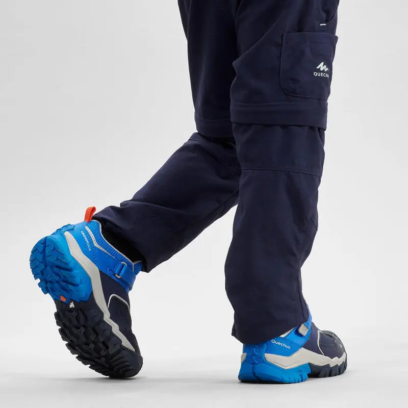 Zapatillas De Montaña Y Trekking Niños 28 A 34 Quechua Crossrock Velcro - Imagen 5