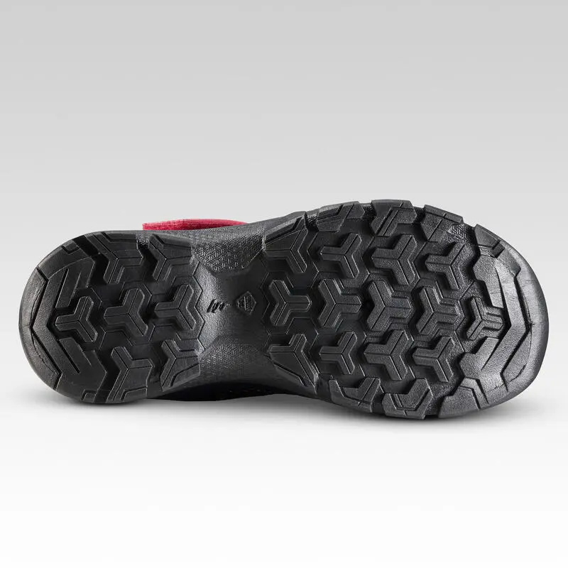 Zapatillas De Montaña Y Trekking Velcro Niños 24 A 34 Quechua MH100 - Imagen 3