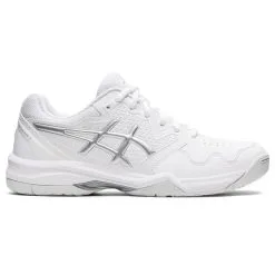 Zapatillas De Tenis Mujer Asics Gel Dedicate 7 Blanco Plata