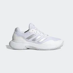 ADIDAS Zapatillas De Tenis Mujer Multipista - Gamecourt Blanco Plateado