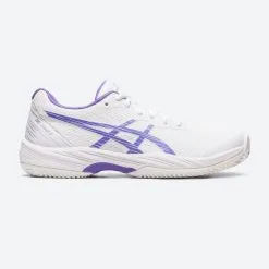 Asics Zapatillas De Tenis Mujer Tierra Batida - Gel Game 9 Blanco Parma