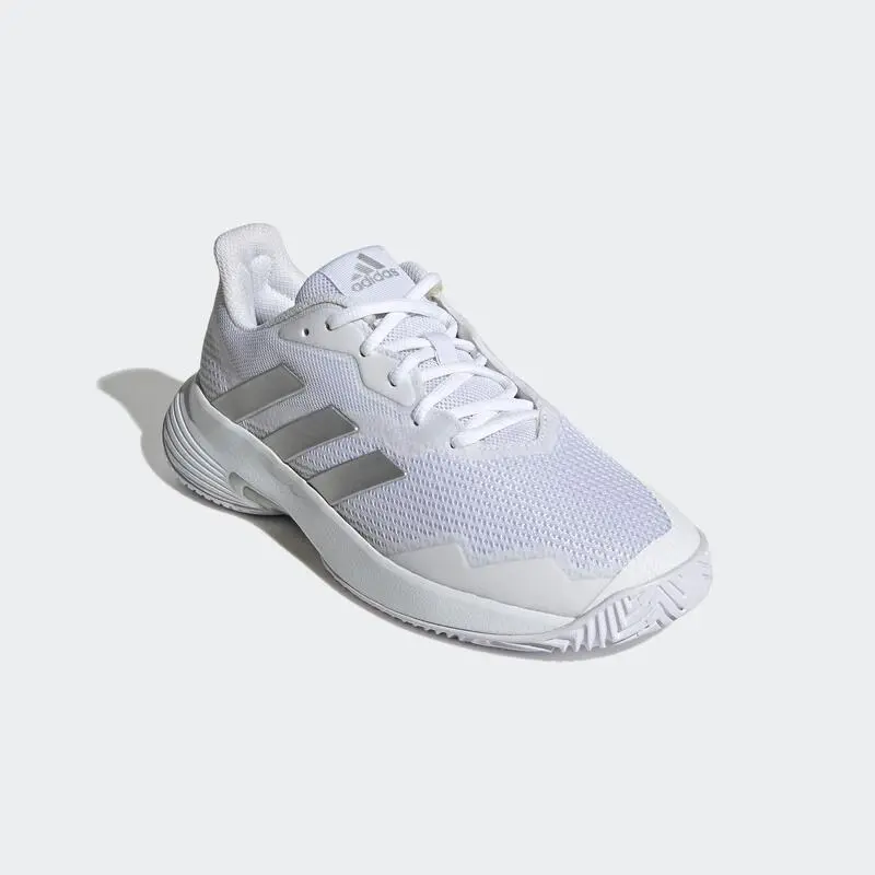 Zapatillas De Tenis Multipista Mujer Adidas Courtjam Control Blanco - Imagen 2