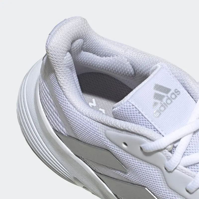 Zapatillas De Tenis Multipista Mujer Adidas Courtjam Control Blanco - Imagen 4