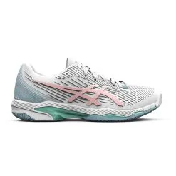 Asics Zapatillas De Tenis Multipista Mujer - Gel Solution Speed Blanco Azul Claro