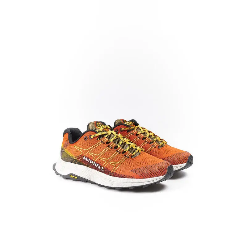 Zapatillas De Trekking Para Hombre Impermeables Merrell Moab Flight Naranja - Imagen 2