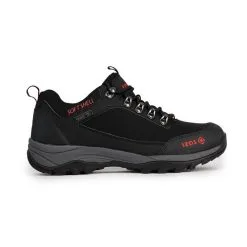 Zapato De Montaña Unisex Izas Gouter Negro Y Rojo